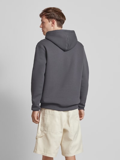 Alpha Industries Hoodie mit Label-Print Anthrazit 5