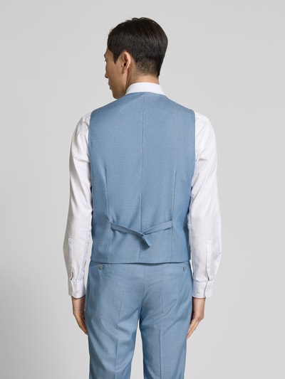 HECHTER PARIS Regular Fit Weste mit Paspeltaschen Hellblau 5