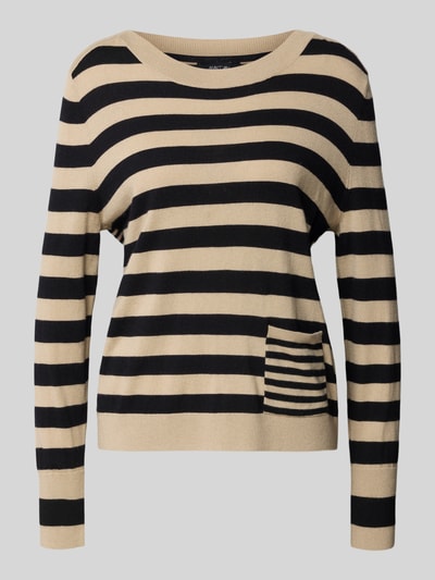 Marc Cain Strickpullover mit Kaschmir-Anteil Sand 2