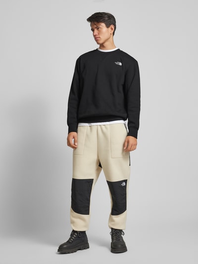 The North Face Sweatshirt met labelprint Zwart - 1