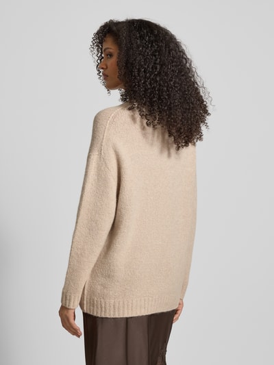 Weekend Max Mara Relaxed Fit Strickpullover aus Alpaka-Mix Modell 'PESCO' Sand 5