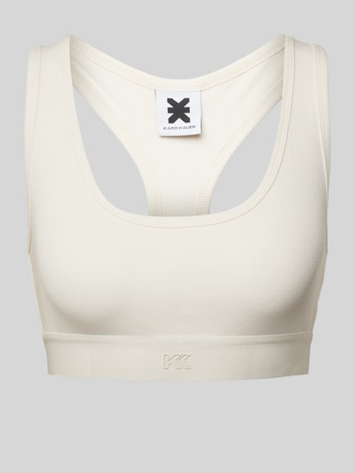 Karo Kauer Bralette mit elastischem Logo-Bund Sand 2