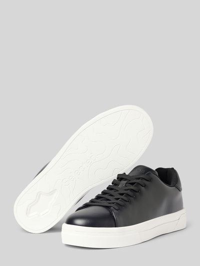 Selected Homme Sneakersy o niskim kroju z naturalnej skóry model 'DAVID' Czarny 4
