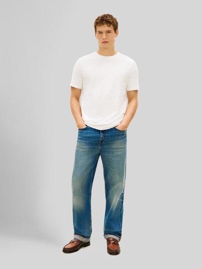 Tommy Hilfiger Regular Fit T-Shirts aus reiner Baumwolle Offwhite 1