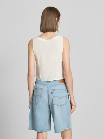 Only Relaxed fit blousetop van pure viscose, model 'NOVA LIFE' Offwhite - 5