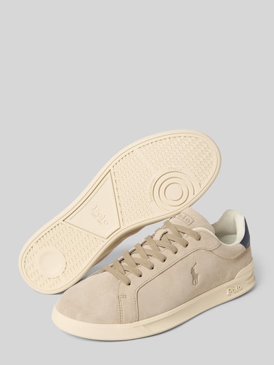 Polo Ralph Lauren Niskie trampki z prawdziwego zamszu bydlęcego model 'HERITAGE COURT II' Beżowy 4
