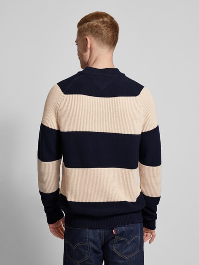 Tommy Hilfiger Strickpullover mit Raglanärmeln Marine 5