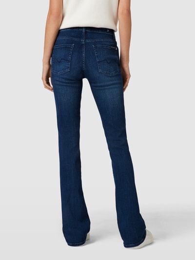 7 For All Mankind Bootcut Jeans mit Label-Details Modell 'Soho' Dunkelblau 5