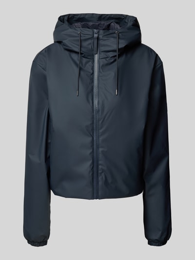 RAINS Jacke mit Kapuze Modell 'Lohja' Marine 2