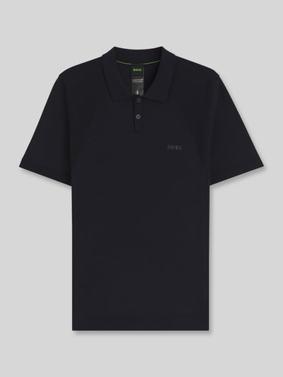 BOSS Green Poloshirt mit Logo Detail Marine 2