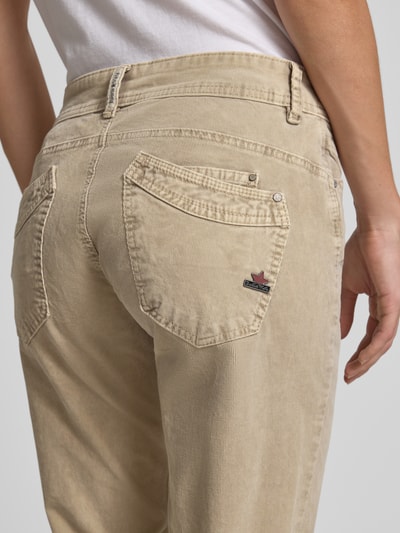 Buena Vista Corduroy broek in 5-pocketmodel met knoopsluiting, model 'MALIBU' Zand - 3