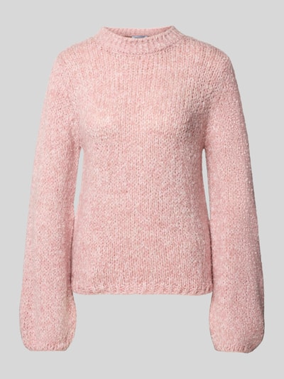 More & More Regular Fit Pullover in Strick-Optik Rose 2