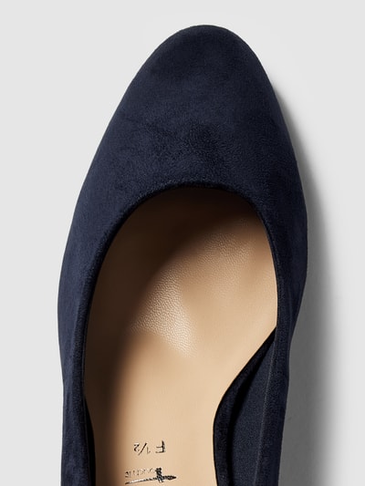 tamaris pumps dunkelblau wildleder