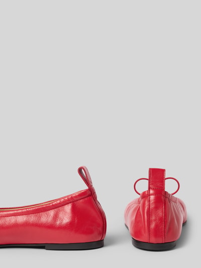 ALOHAS Ballerina mit Ziernaht Modell 'ROSALIND' Rot 2