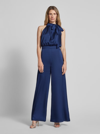 Swing Jumpsuit mit Schluppe Marine 4