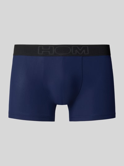 HOM Boxershort met elastische logoband in een set van 3 stuks Marineblauw - 1
