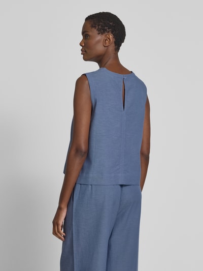 mbyM Top bluzkowy o kroju regular fit z okrągłym dekoltem model ‘Tytus’ Szaroniebieski 5