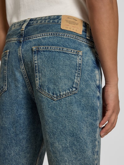 American Vintage Straight leg jeans in 5-pocketmodel, model 'JOYBIRD' Lichtblauw - 3