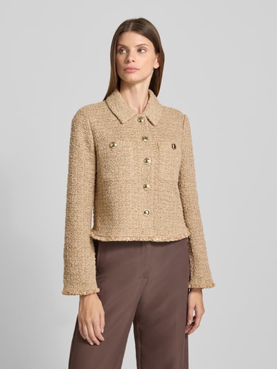 Betty Barclay Żakiet z efektem bouclé Beżowy 4