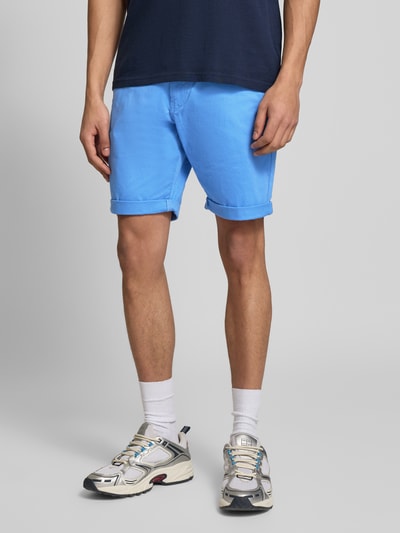 Tommy Jeans slim fit chino-shorts van katoenmix Lichtblauw - 4