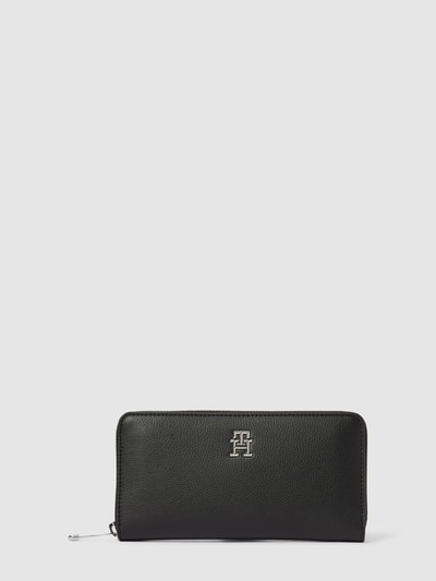 Tommy Hilfiger Portemonnaie mit Label-Applikation Black 1