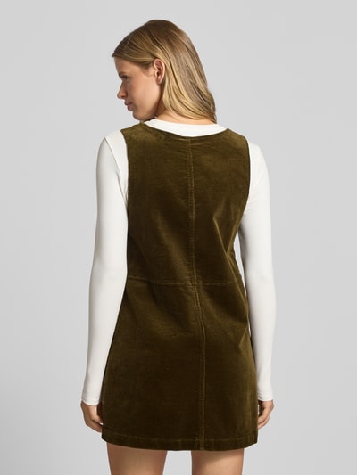 Marc O'Polo Denim Nauwsluitende mini-jurk van katoenmix Olijfgroen - 5