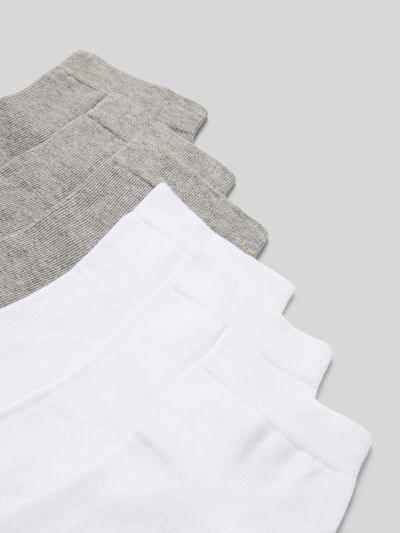 Produktfoto, Socken mit Label-Print im 7er-Pack von camano, Herren Socken aus Baumwoll-Mix mit Stretch-Anteil, körpernaher Schnitt, gerippter Abschluss