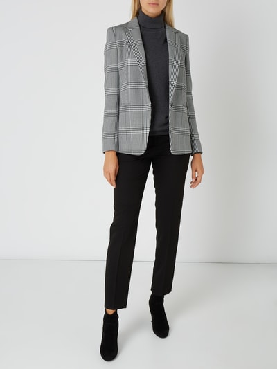 BOSS Blazer met glencheck Zwart - 1