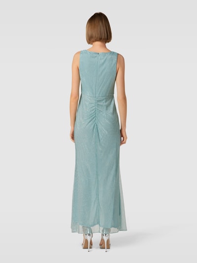 Adrianna Papell Abendkleid mit Effektgarn Mint 5