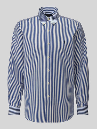 Polo Ralph Lauren Koszula casualowa o kroju custom fit z mieszanka bawełny Granatowy 2