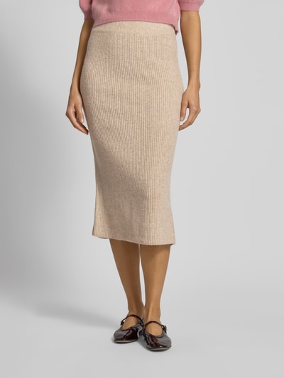 Vila Midirock mit elastischem Bund Modell 'KACHEL' Beige 4