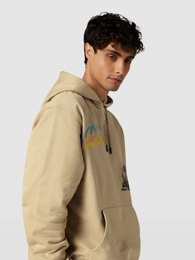 WOOD WOOD Oversized Hoodie mit Foto-Print Sand 6