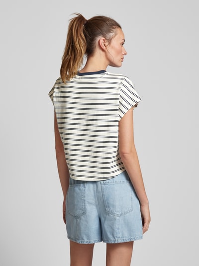 JAKE*S STUDIO WOMAN T-Shirt mit Streifenmuster Marine 5