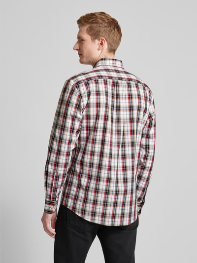 Fynch-Hatton Regular Fit Freizeithemd mit Button-Down-Kragen Khaki 5