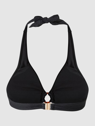 Shiwi Bikini-Oberteil in Triangel-Form Modell 'Caro' - wattiert Black 2