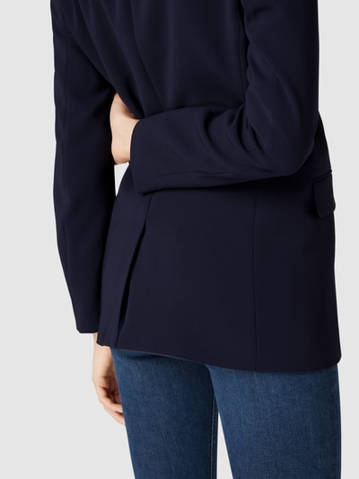 BOSS Black Women Blazer met klepzakken, model 'Jocalua'  Marineblauw - 3