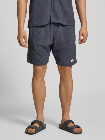 PEGADOR Shorts mit Label-Patch Modell 'LIBCO' Marine 4