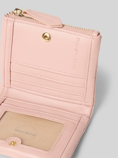 VALENTINO BAGS Portemonnee met doorgestikte naden, model 'OCARINA' Roze - 3