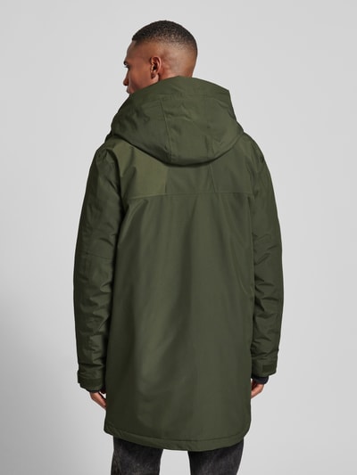 Didriksons Parka mit Pattentaschen Modell 'DREW' Oliv 5