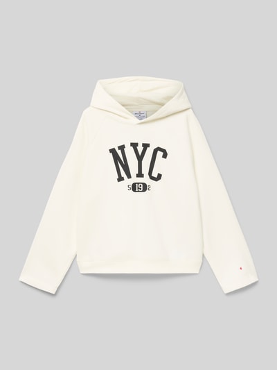 CHAMPION Hoodie mit Kapuze Offwhite 1