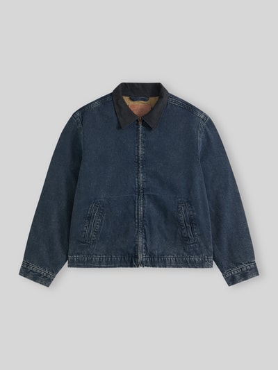 Levi's® Jeansjacke mit kontrastierendem Kragen Dunkelblau 2