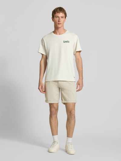 Redefined Rebel Bermudas mit Gürtel und Eingrifftaschen Modell 'NEBRASKA' Lind 1