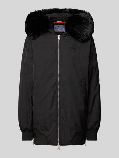 Original Bombers Jack met imitatiebont Zwart - 2