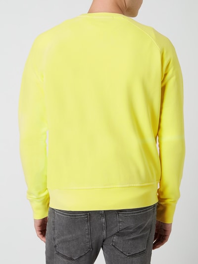 Drykorn Sweatshirt mit Raglanärmeln Neon Gelb 5