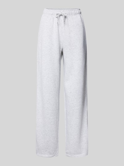 Only Wide Fit Sweatpants mit Baumwollanteil Modell 'BEST' Hellgrau Melange 1