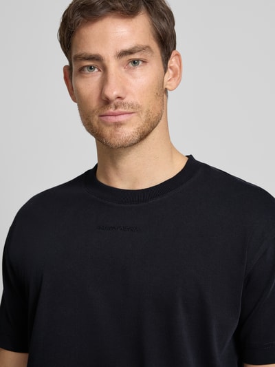 Marc O'Polo Relaxed Fit T-Shirt aus reiner Baumwolle Black 3