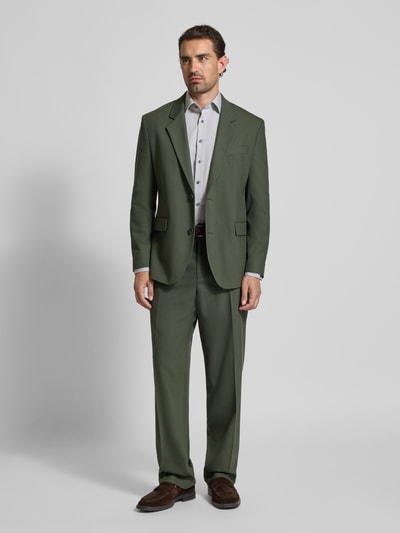 HUGO Regular Fit Sakko mit Viskose-Anteil Dunkelgruen 1