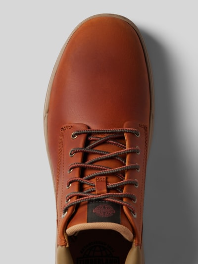 Timberland Leren boots met logo-applicaties, model 'Maple Grove' Middenbruin - 3