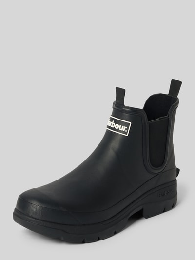 Barbour Gummistiefel mit Logo-Detail Modell 'NIMBUS' Black 1