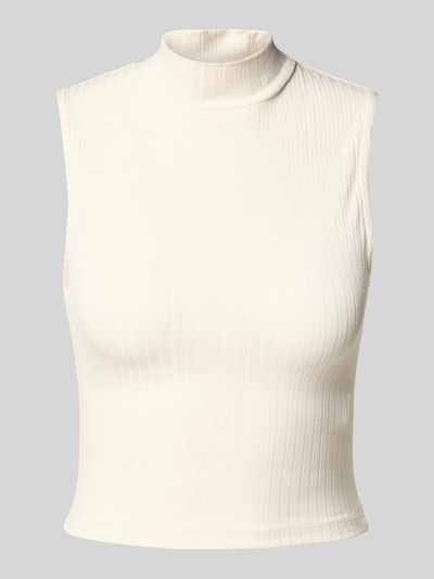 EDITED Top mit Turtleneck Modell 'Kaori' Offwhite 1